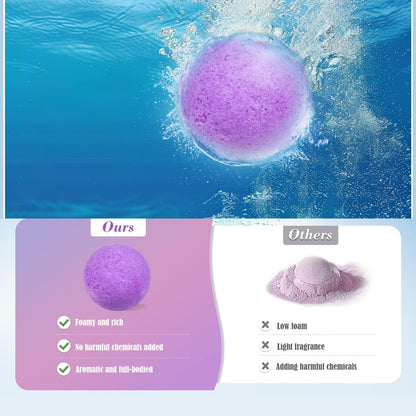 Relaxing Spa Gift Baskets for Women, Bath Spa Day Gifts for Women with Lavender Self Care Gifts - Home Spa Kit for Mom